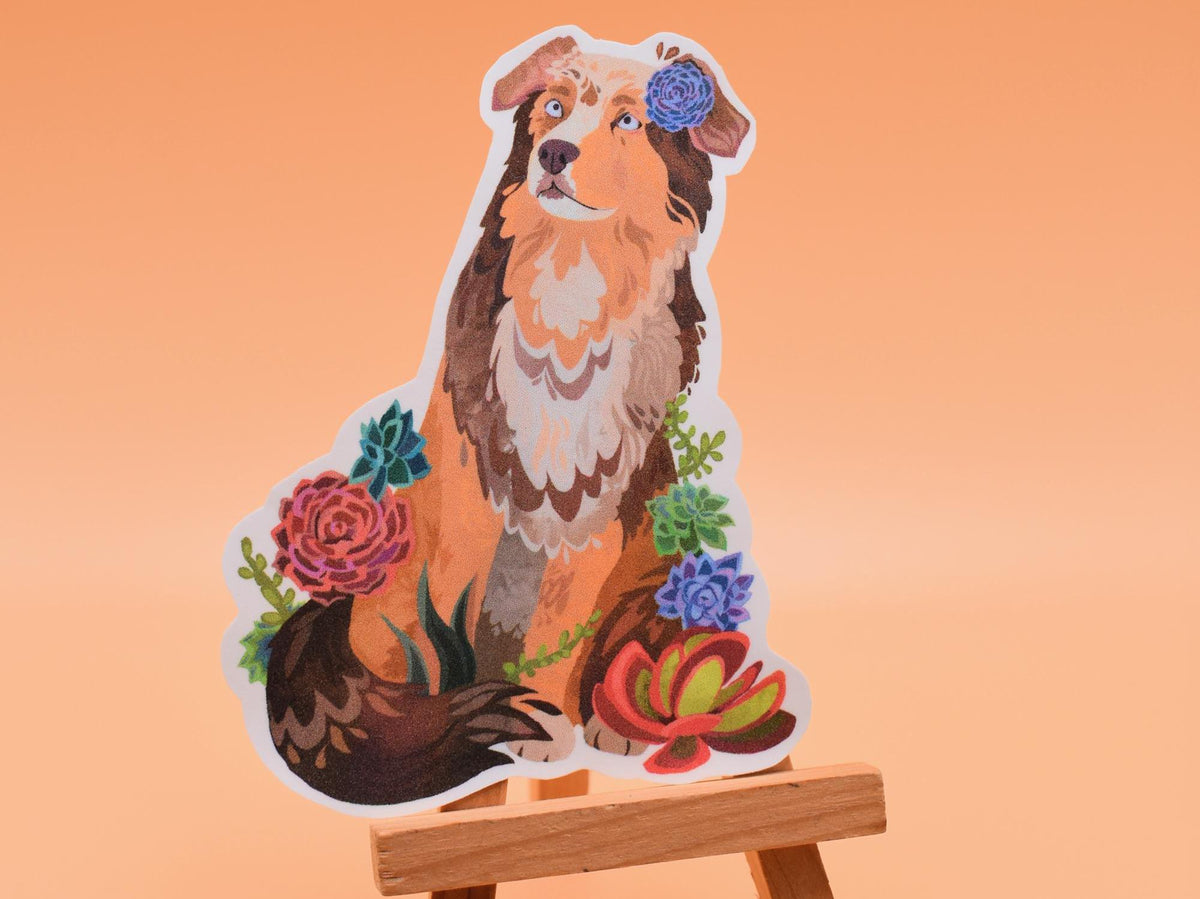 Succulent Pets Sticker Pack: Cat, Dog, Frog (3-Pack)