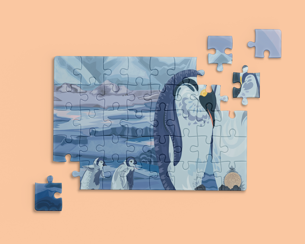 Penguin Family Puzzle