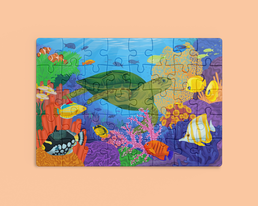 Sea Turtle Adventure Puzzle