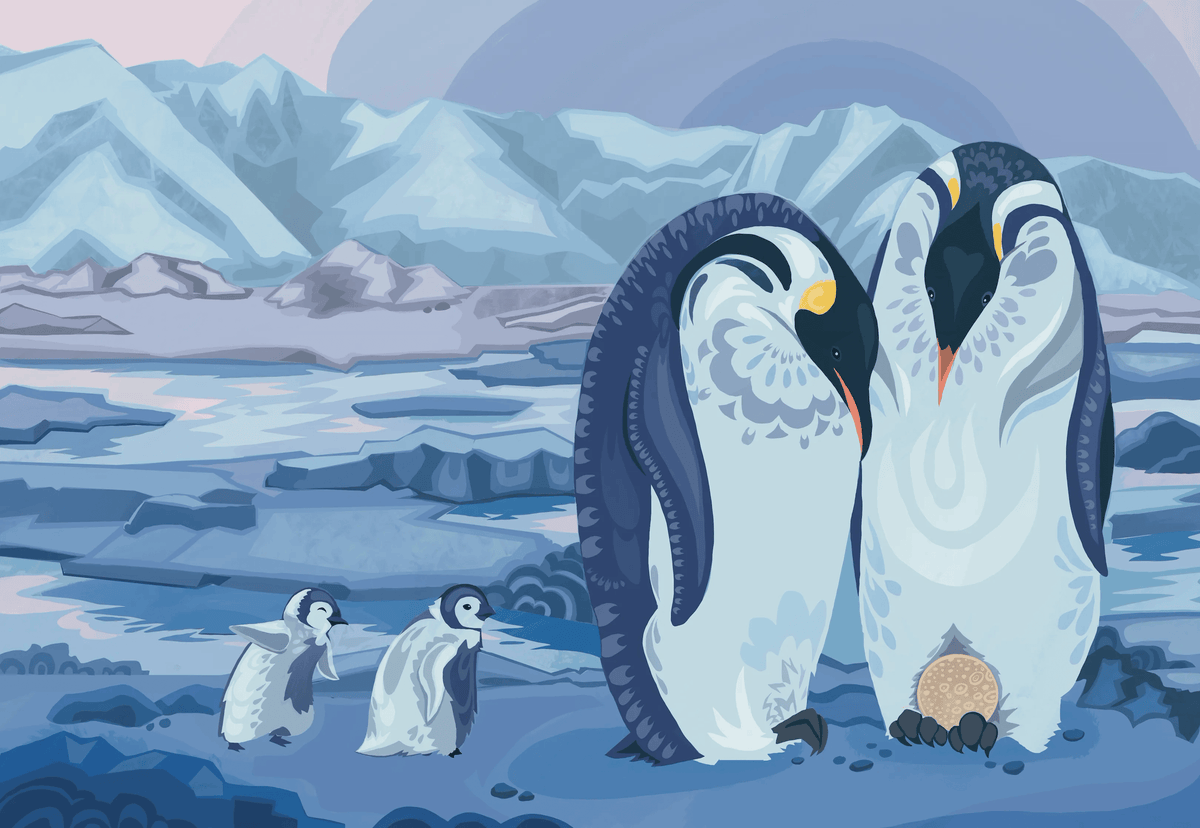 Penguin Family Puzzle